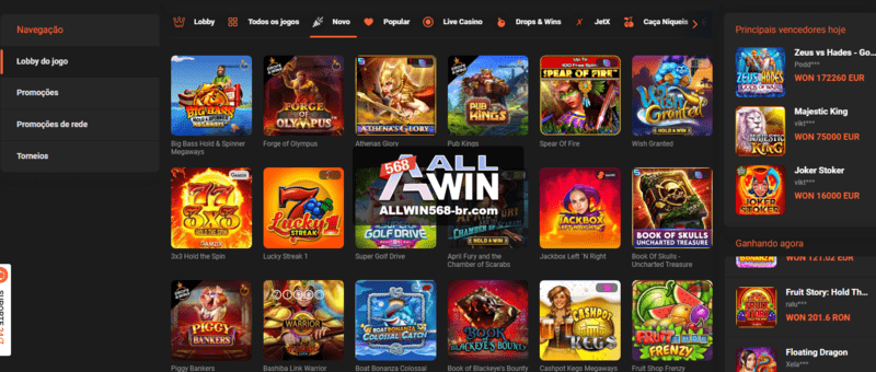 Bônus de cashback em cassino online